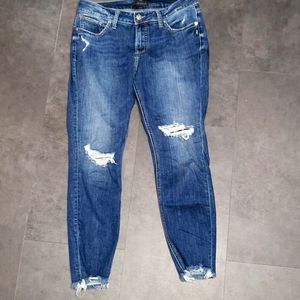 Silver Jean Capris Suki Skinny W30/L27